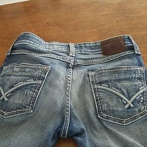 BKE The Buckle Star Flare Jeans 24x31 1/2